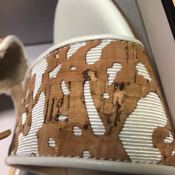 Alex Marie sandals, wedge, white abs cork 7 - Picture 7 of 8